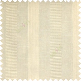 Beige color bold vertical stripes with thin lines background polyester texture base fabric horizontal embossed lines main curtain