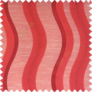 Maroon beige color vertical flowing bold stripes texture base fabric horizontal short mark polyester background main curtain