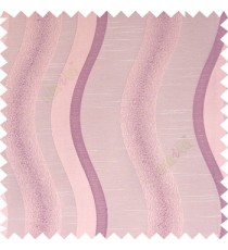 Baby pink purple cream color vertical flowing bold stripes texture base fabric horizontal short mark polyester background main curtain