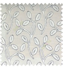 Black cream color big sized flower buds digital twigs horizontal lines texture finished background main curtain