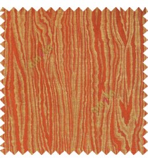 Orange red beige color vertical busy texture stripes wooden layers polyester background few horizontal lines main curtain