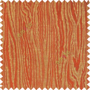 Orange red beige color vertical busy texture stripes wooden layers polyester background few horizontal lines main curtain