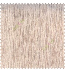 Solid plain chenille beige color texture stripes texture soft finished shiny poly sofa fabric