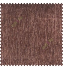 Solid plain chenille dark brown sand texture stripes texture soft finished shiny poly sofa fabric