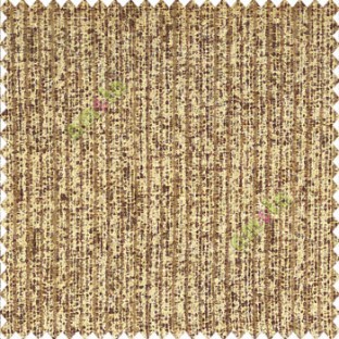 Solid gold brown grey color vertical stripes rain drops chenille soft embossed lines jute finished background poly sofa fabric