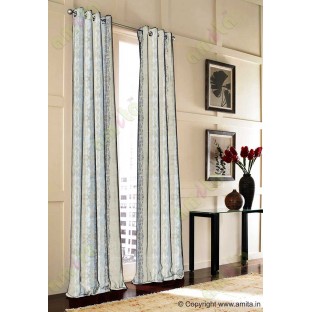 Black beige brown grey colour vertical texture colour paint with horizontal pencil stripes poly main curtains design - 104413