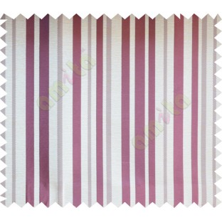 Purple beige shiny candy stripes poly fabric main curtain designs