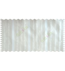 Green Beige Vertical Stripes Poly Fabric Main Curtain-Designs