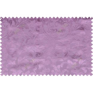 Pure purple color seamless traditional pattern polycotton main curtain designs