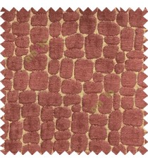 walnutt brown gold color geometric square rectangular shapes texture surface velvet gravels pattern sofa fabric