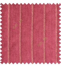 Purple gold color vertical stripes texture finished velvet surface soft touch sofa fabric