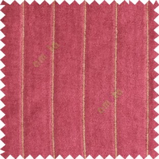 Purple gold color vertical stripes texture finished velvet surface soft touch sofa fabric