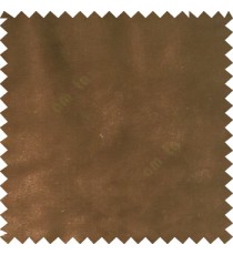 Walnut brown color complete plain designless surface velvet touch sofa fabric