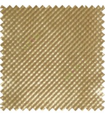 Peanut brown color solid texture finished polka dots surface velvet touch embossed pattern sofa fabric