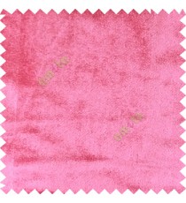 Pink color complete plain designless surface velvet touch sofa fabric