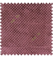 Purple color solid texture finished polka dots surface velvet touch embossed pattern sofa fabric
