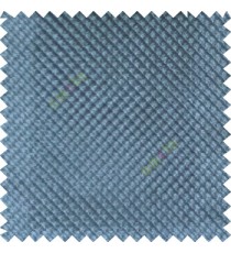 Royal blue color solid texture finished polka dots surface velvet touch embossed pattern sofa fabric