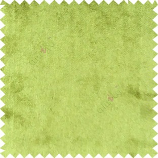 Green color complete plain designless surface velvet touch sofa fabric