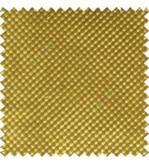 Parrot yellow color solid texture finished polka dots surface velvet touch embossed pattern sofa fabric