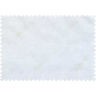 White beige color seamless fine weave checks poly main curtain - 112507
