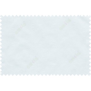 White color seamless fine weave checks poly main curtain - 112519