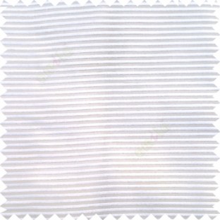 Pure white color horizontal bold and strong stripes on transparent polyester background fabric sheer curtain