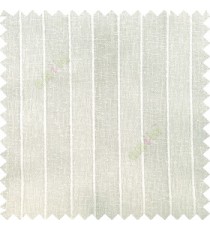 Cream color vertical parallel stripes texture finished with polyester transparent net finished base fabric small texture gradients sheer curtain
