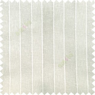 Cream color vertical parallel stripes texture finished with polyester transparent net finished base fabric small texture gradients sheer curtain