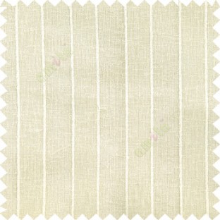 Beige cream color vertical parallel stripes texture finished with polyester transparent net finished base fabric small texture gradients sheer curtain