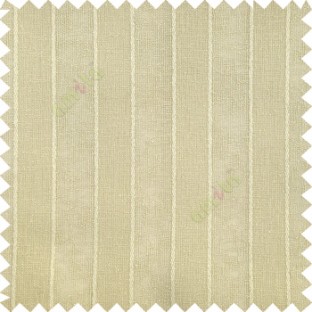 Gold beige color vertical parallel stripes texture finished with polyester transparent net finished base fabric small texture gradients sheer curtain