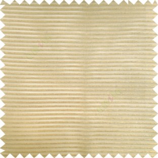 Tawny brown color horizontal bold and strong stripes on transparent polyester background fabric sheer curtain