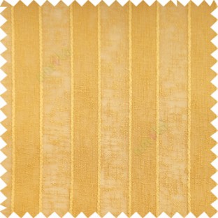 Gold color vertical parallel stripes texture finished with polyester transparent net finished base fabric small texture gradients sheer curtain