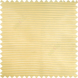 Gold color horizontal bold and strong stripes on transparent polyester background fabric sheer curtain