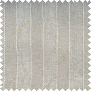Grey color vertical parallel stripes texture finished with polyester transparent net finished base fabric small texture gradients sheer curtain