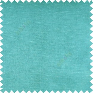 Aquamarine blue color texture finished polyester base net fabric horizontal thin lines shiny background sheer curtain