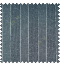 Steel blue color vertical parallel stripes texture finished with polyester transparent net finished base fabric small texture gradients sheer curtain