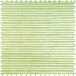 Lime green color horizontal bold and strong stripes on transparent polyester background fabric sheer curtain