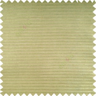 Dark yellowish green color horizontal bold and strong stripes on transparent polyester background fabric sheer curtain