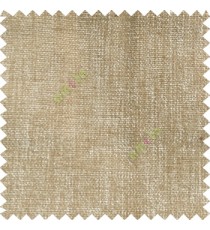 Light brown color solid plain texture gradient finished chenille velvet soft touch sofa fabric