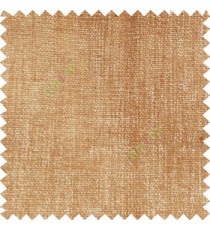 Cedar brown color solid plain texture gradient finished chenille velvet soft touch sofa fabric