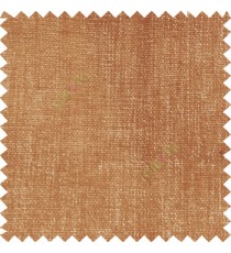 Chocolate brown color solid plain texture gradient finished chenille velvet soft touch sofa fabric