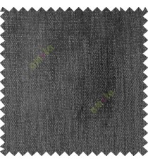 Black color solid plain texture gradient finished chenille velvet soft touch sofa fabric