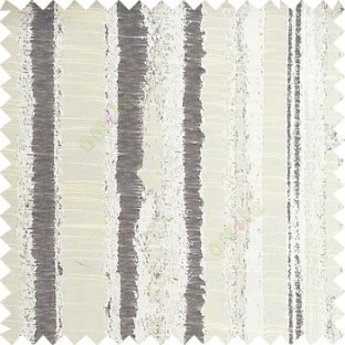 Cream color vertical texture lines horizontal coloured stripes polyester main curtain fabric