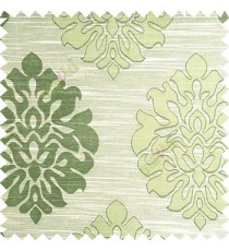 Green beige color beautiful traditional damask design texture finished background horizontal lines polyester main curtain fabric