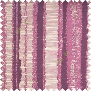 Purple color vertical texture lines horizontal coloured stripes polyester main curtain fabric