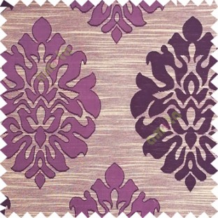 purple curtain material
