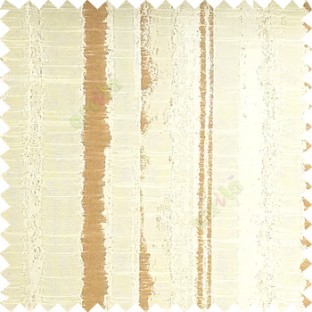 Beige and brown color vertical texture lines horizontal coloured stripes polyester main curtain fabric