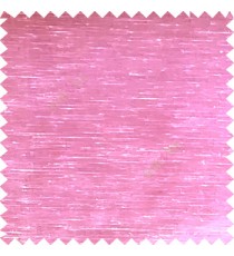 Baby pink color solid plain designless surface transparent horizontal lines see through net polyester sheer curtain fabric