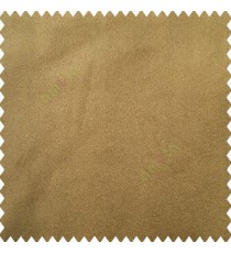 Dark golden green color complete plain velvet finished soft touch surface polyester base sofa fabric