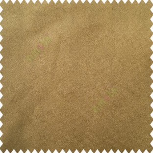 Dark golden green color complete plain velvet finished soft touch surface polyester base sofa fabric